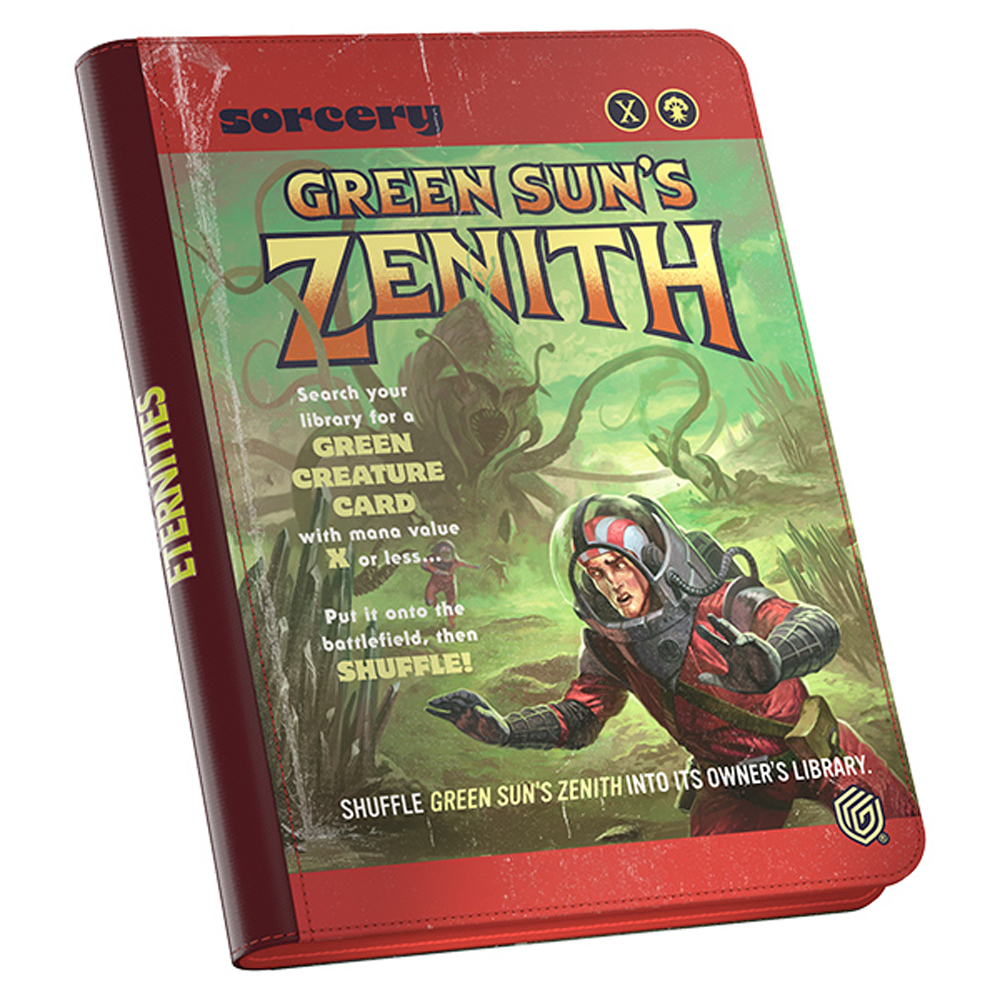 MtG 18-Pocket Zipfolio 360: Edge of Eternities: Green Sun's Zenith