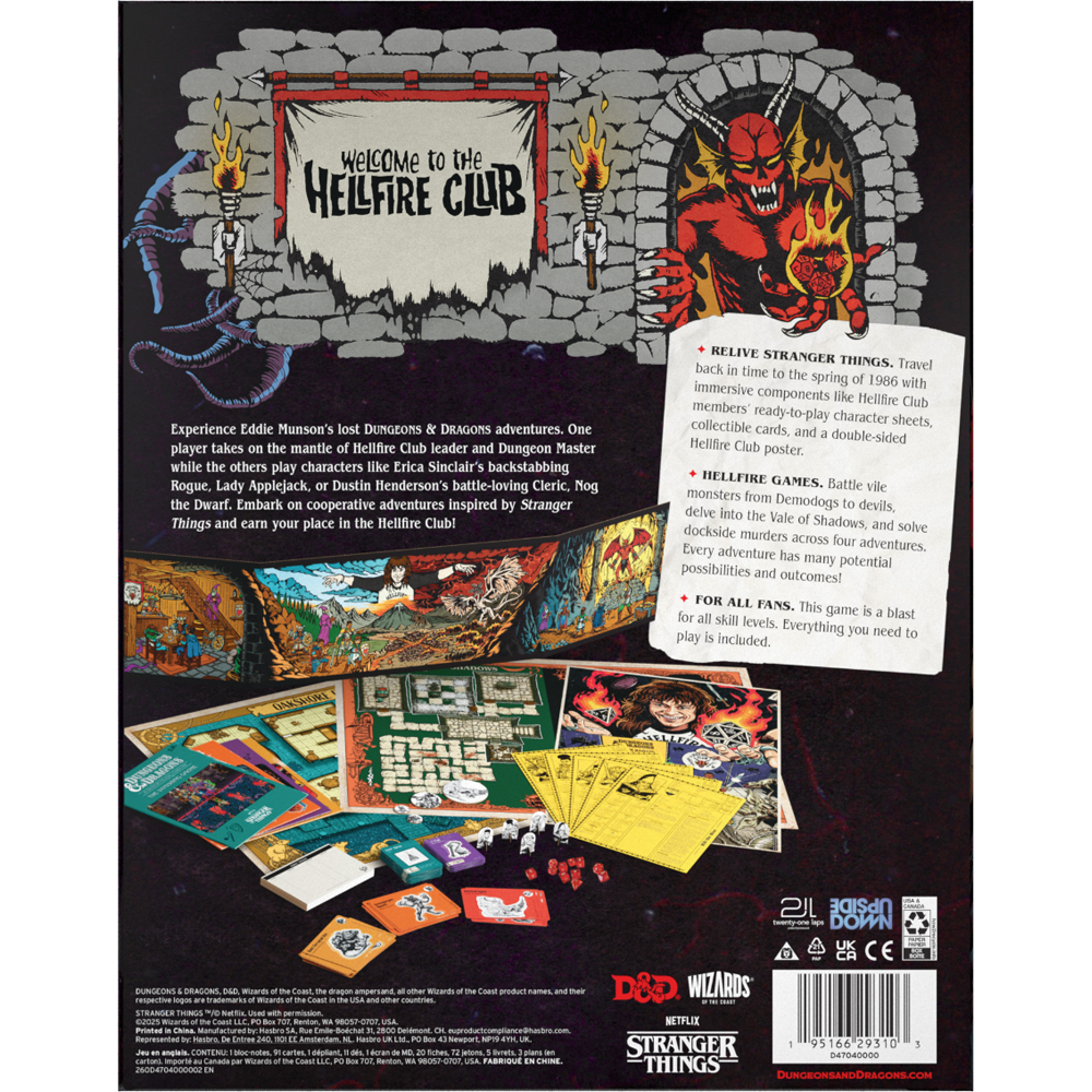 D&D 5E: Stranger Things - Welcome to the Hellfire Club