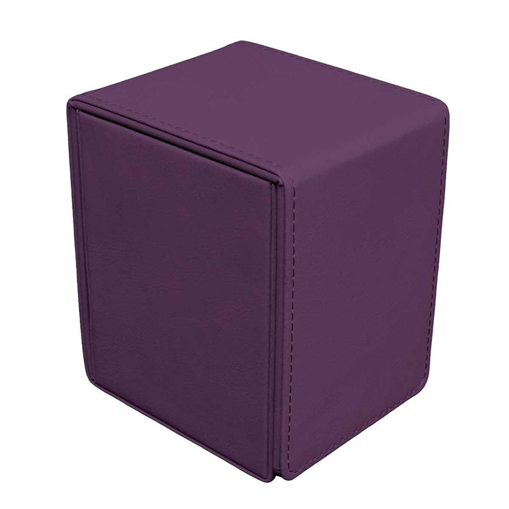 Vivid Alcove Flip Deck Box: Midnight Plum