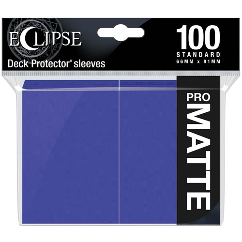 Deck Protector Sleeves: Eclipse Matte - Royal Purple (100)