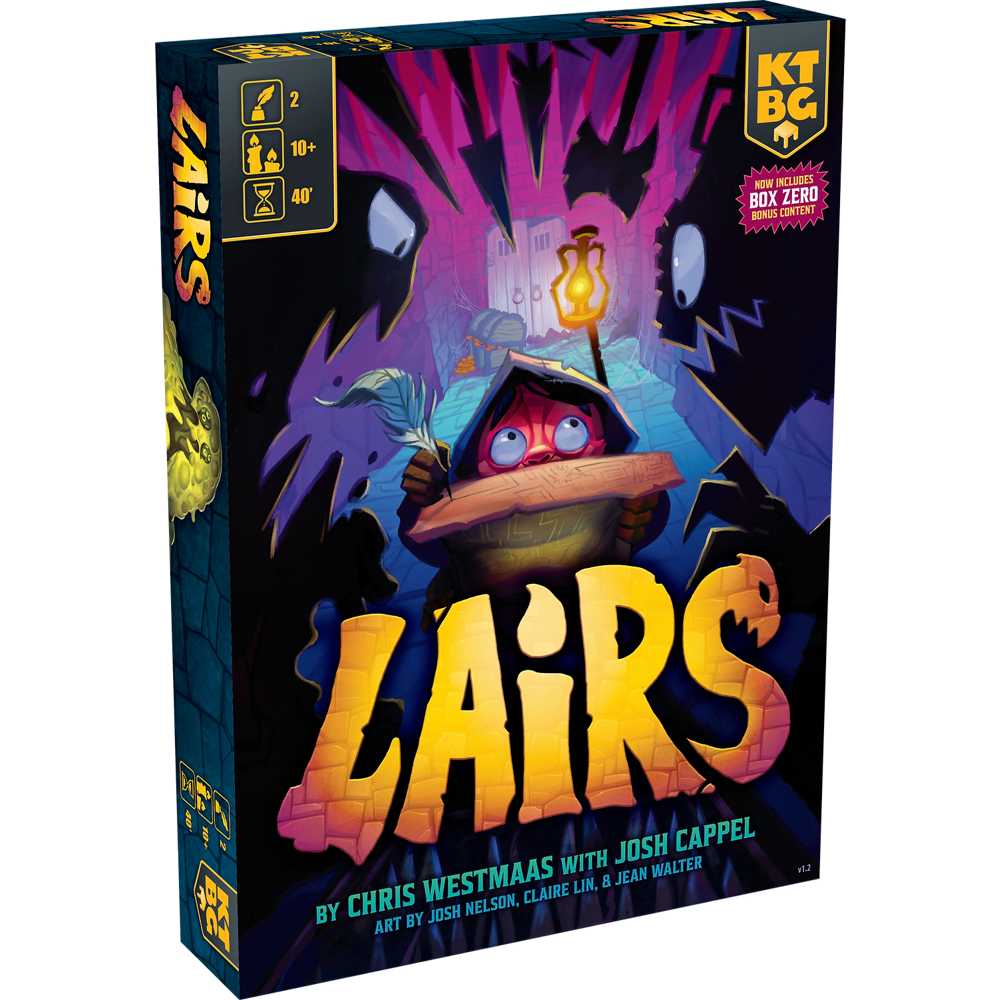 Lairs: Base Game + Box Zero Expansion (Preorder)