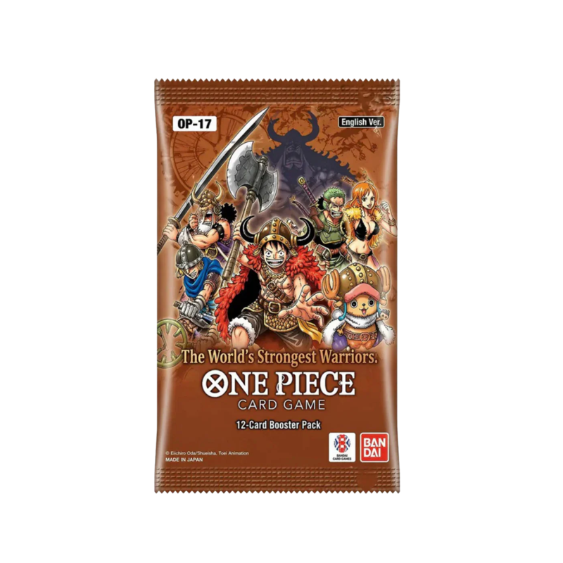 One Piece TCG: The World's Strongest Warriors [OP-17] - Booster Pack (Preorder)