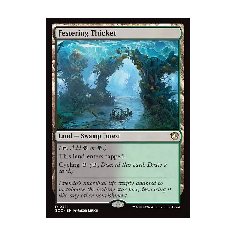 Festering Thicket - Secrets of Strixhaven Commander (Near Mint)