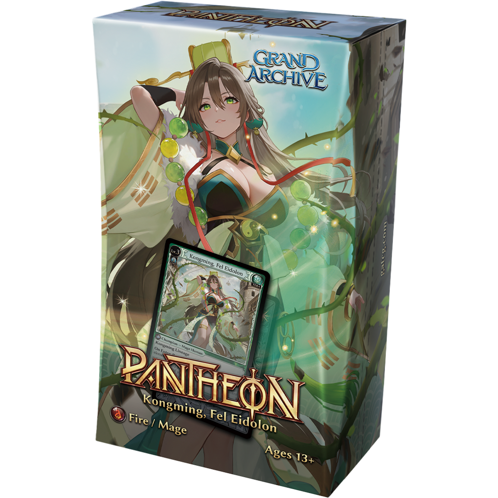 Grand Archive TCG: Radiant Origins - Pantheon Deck - Kongming, Fel Eidolon