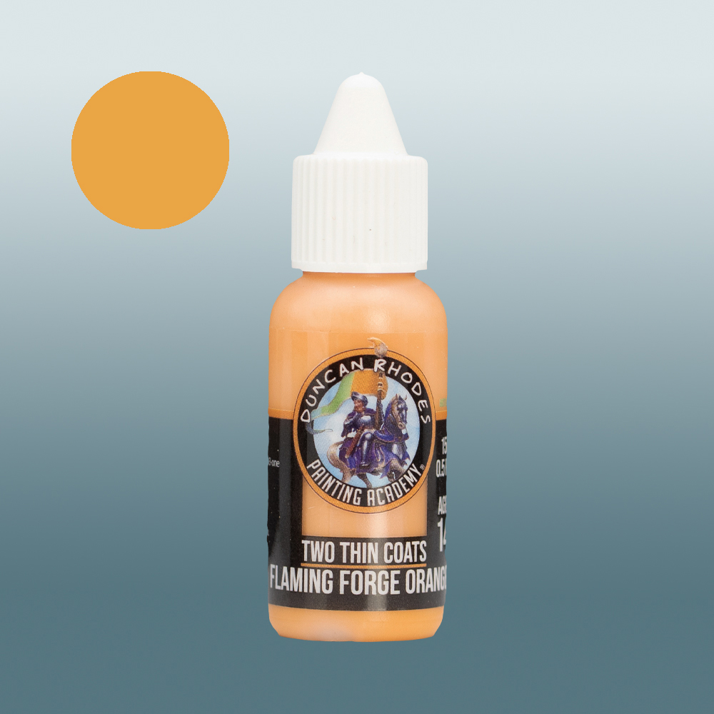 Two Thin Coats: Flaming Forge Orange (15ml)
