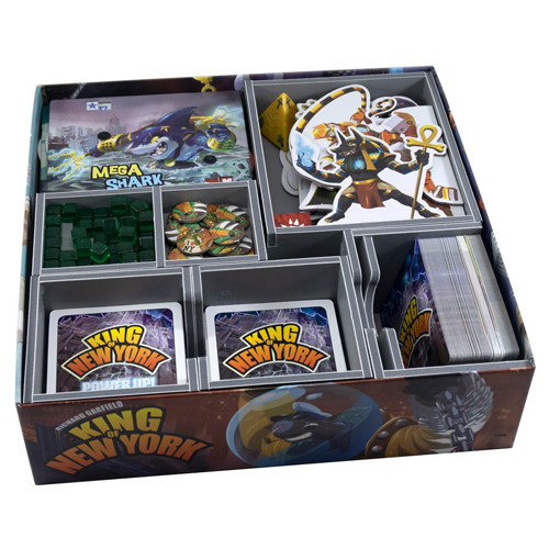 Box Insert: King of Tokyo or King of New York & Expansions
