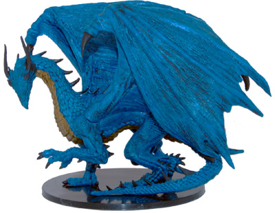 Legendary Adventures #43 Huge Blue Dragon (R)