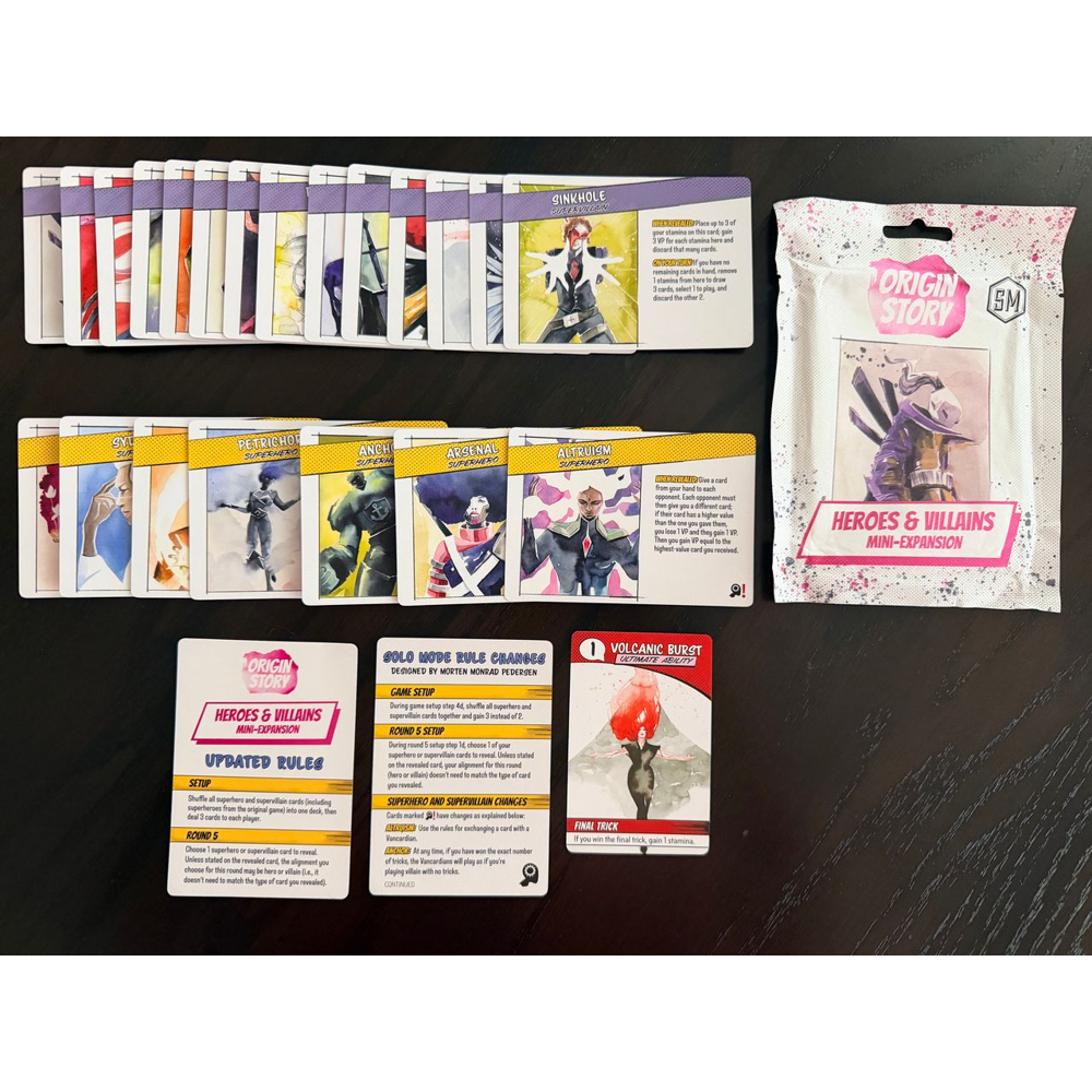 Origin Story: Heroes & Villains Mini Expansion (Preorder)