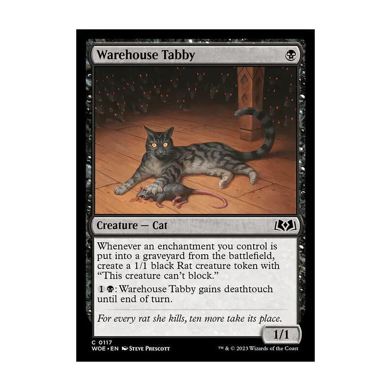 Warehouse Tabby - Wilds of Eldraine (Near Mint)