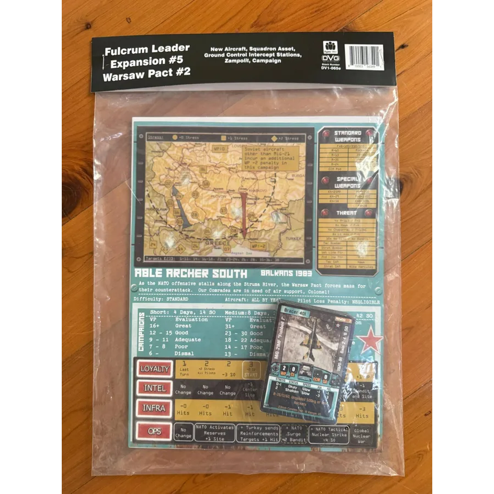 Fulcrum Leader: Expansion 5 - Warsaw Pact (Hun, Bulg, Rom)