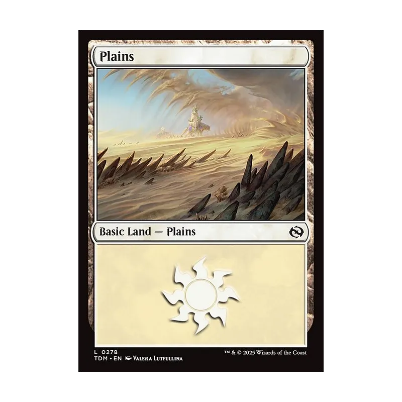 Plains (0278) - Tarkir: Dragonstorm (Near Mint)