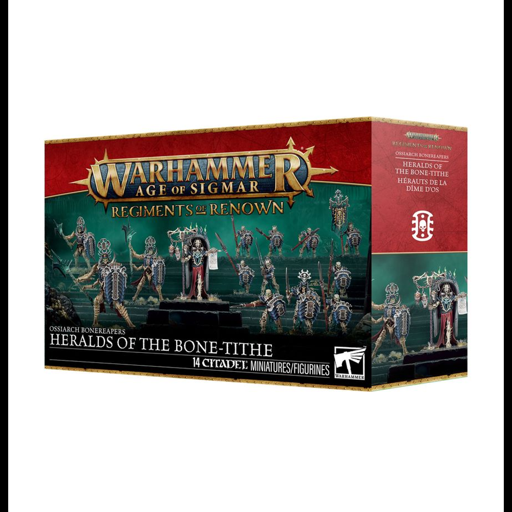 Warhammer Age of Sigmar: Ossiarch Bonereapers - Heralds of the Bone-Tithe