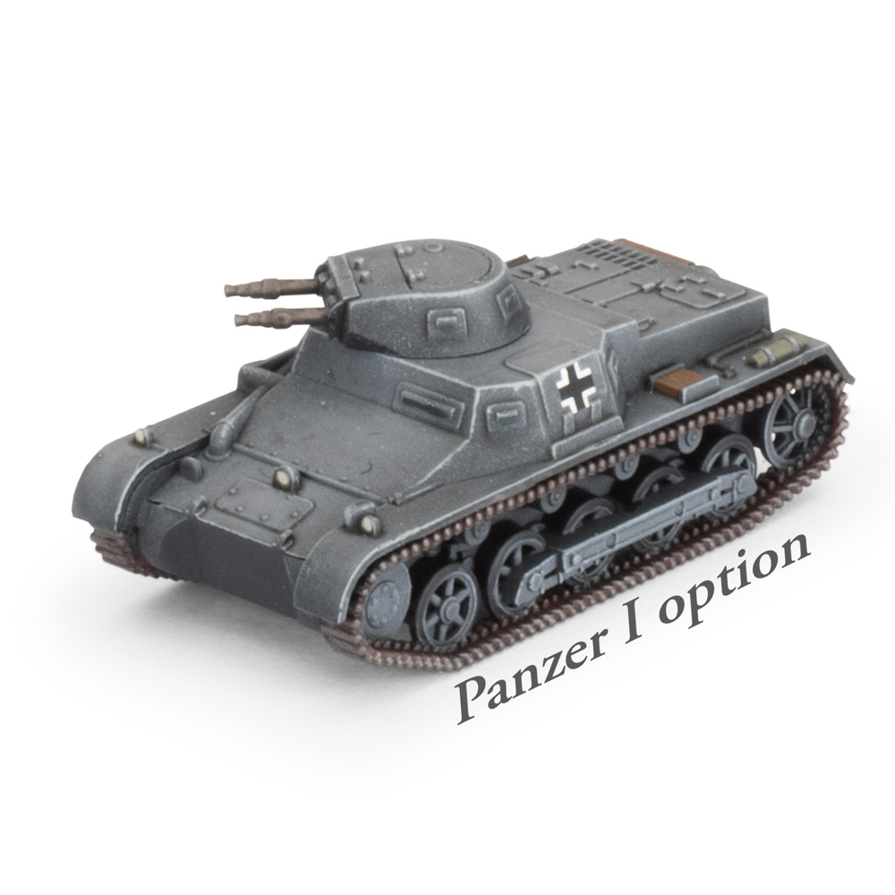Flames of War WW2: German - Panzer I Tank Platoon