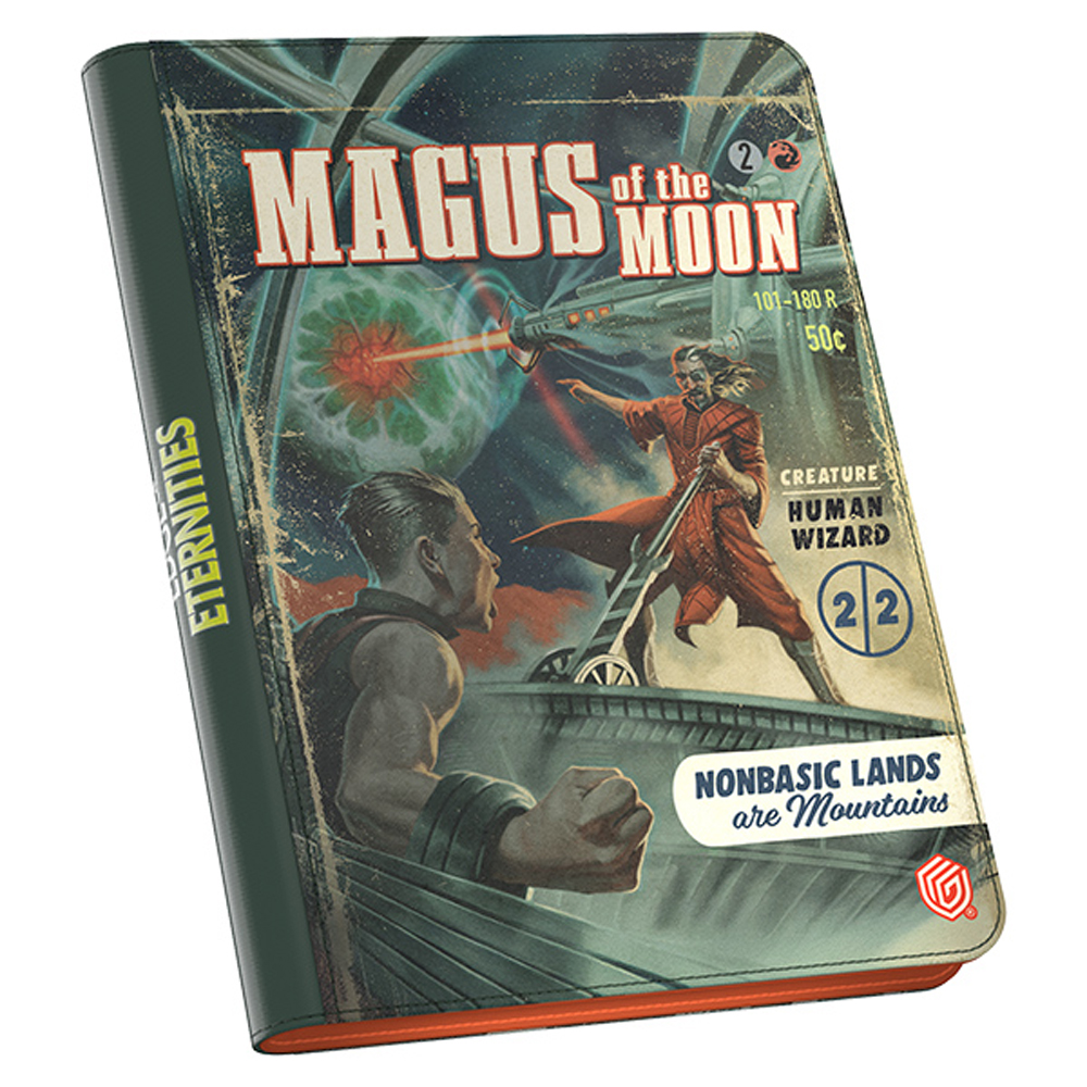 MtG 18-Pocket Zipfolio 360: Edge of Eternities: Magus of the Moon
