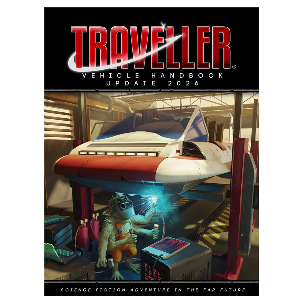 Traveller RPG: Vehicle Handbook Update 2026 (Preorder)