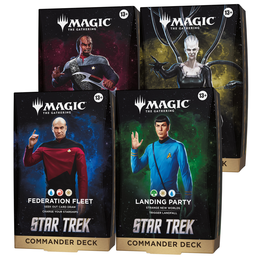 MTG: Star Trek - Commander Deck Set (4) (Preorder)