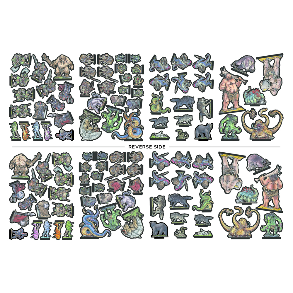 GTG 2D Minis: Wildlands Set