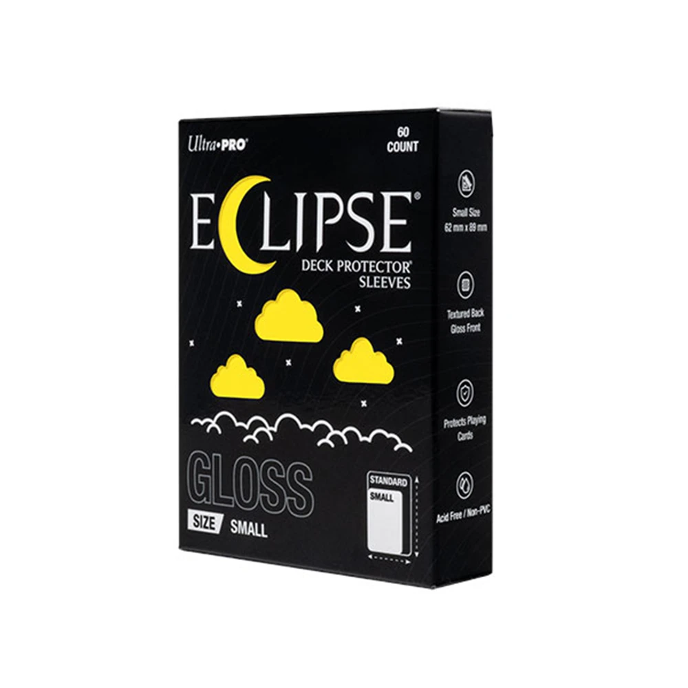 Deck Protector Small Sleeves: Eclipse Gloss - Lemon Yellow (60) (Preorder)