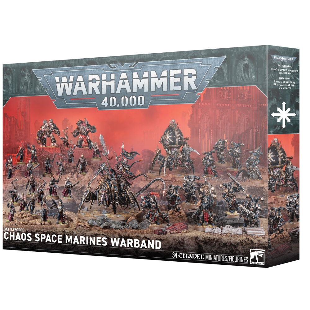 Warhammer 40K: Battleforce - Chaos Space Marines Warband (New Arrival)