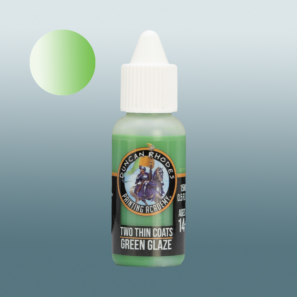 Two Thin Coats: Green Glaze (15ml)
