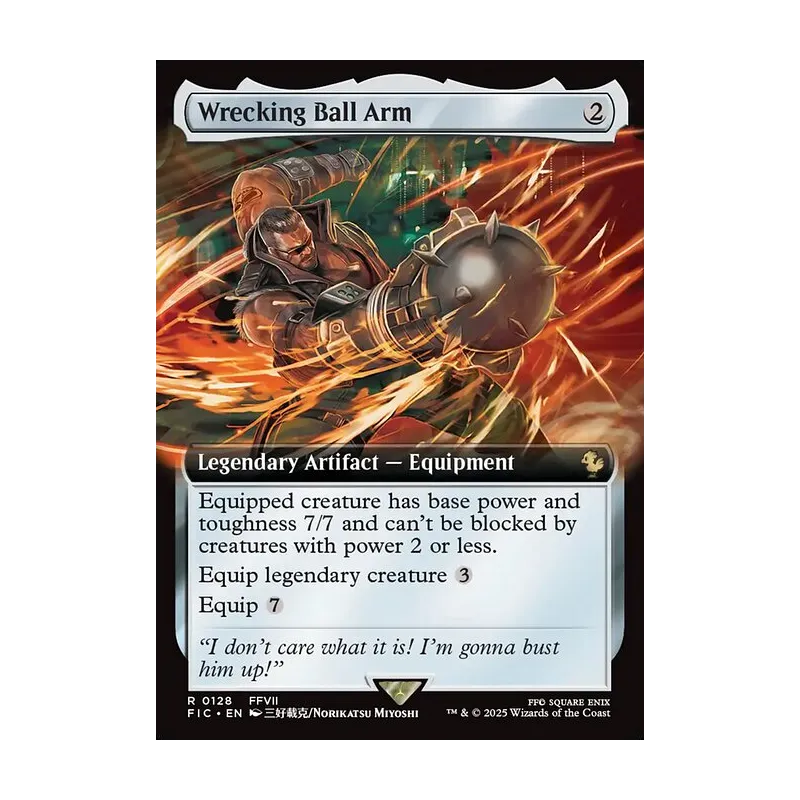 Wrecking Ball Arm (Extended Art) - Final Fantasy Commander (Near Mint)