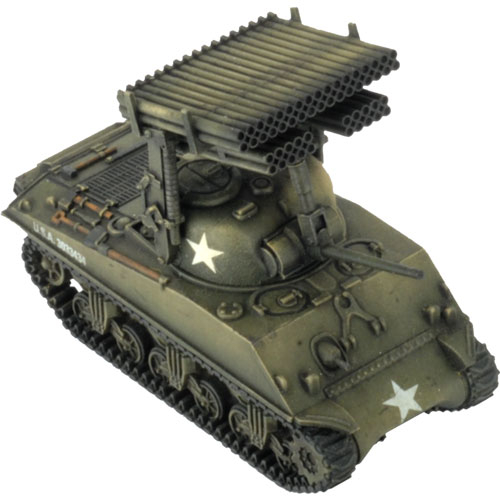 Flames of War WW2: M4 Sherman (Calliope) Launchers (Upgrade Pack)