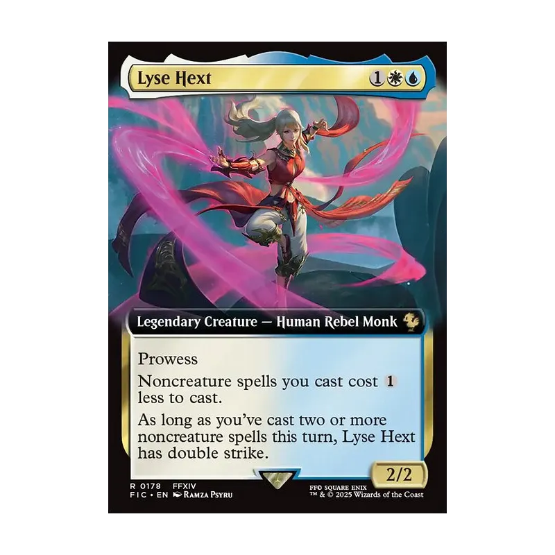 Lyse Hext (Extended Art) - Final Fantasy Commander (Near Mint)