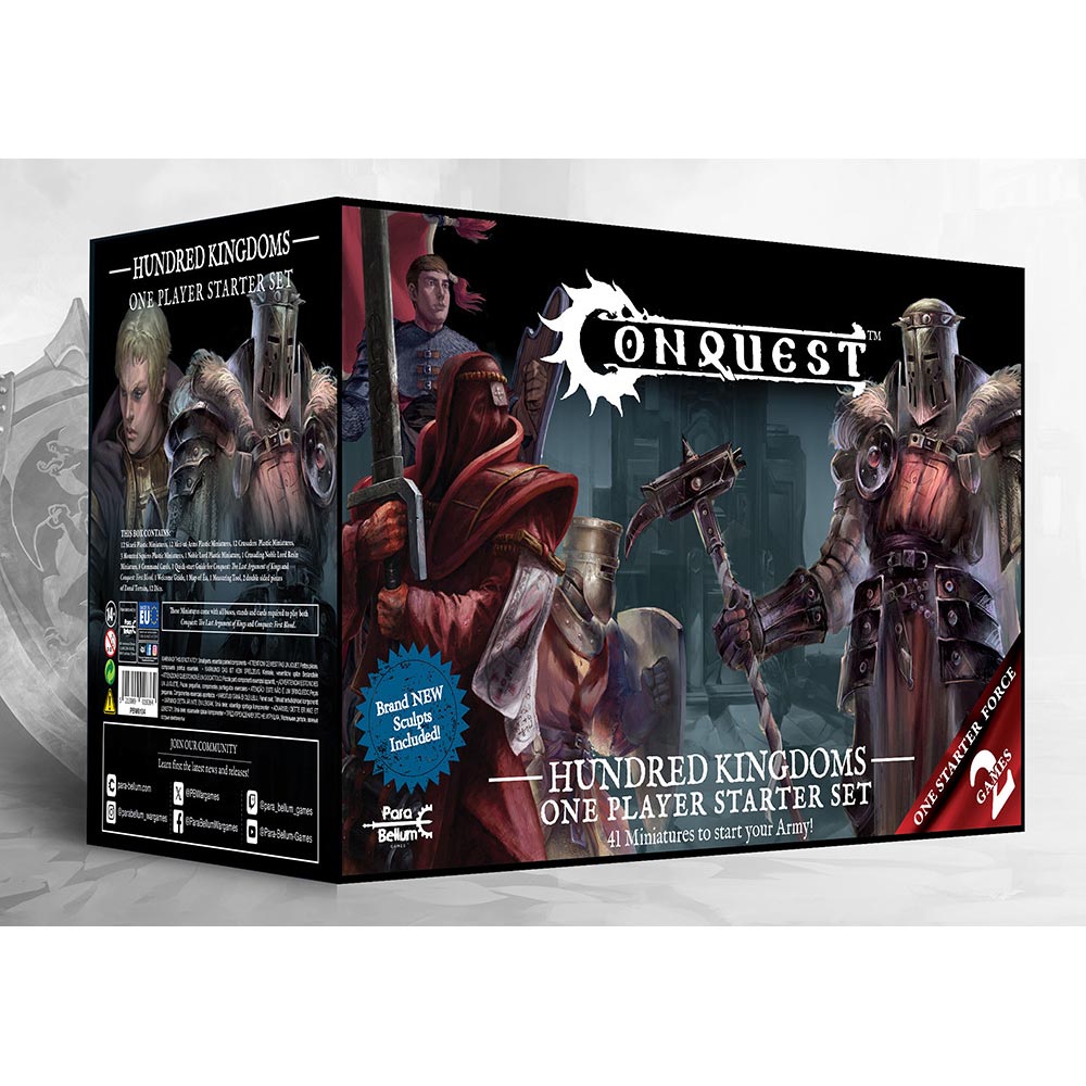 Conquest: Hundred Kingdoms - 2025 Supercharged 1-Player Starter Set