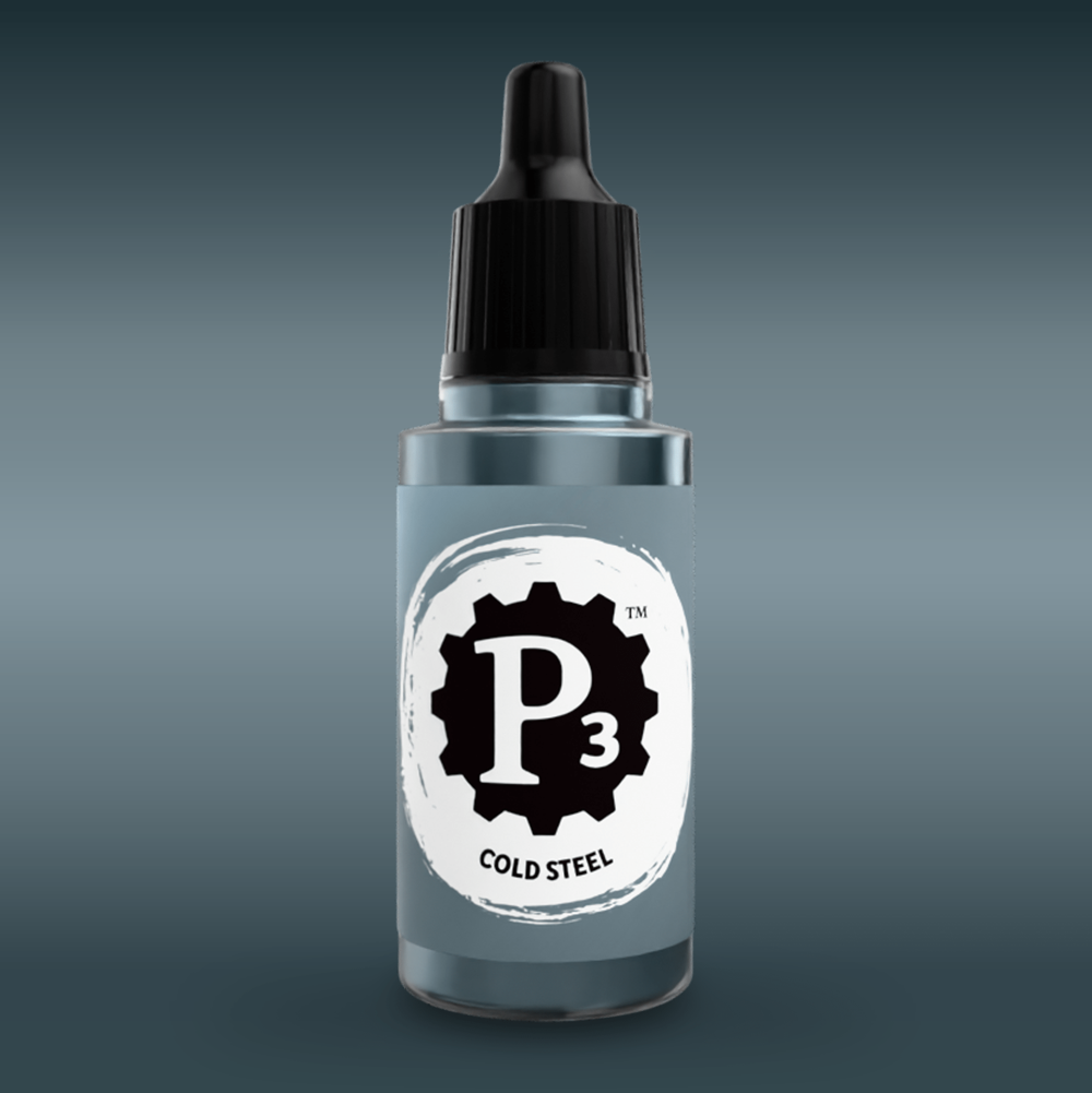 P3 Paint: Cold Steel (18ml)
