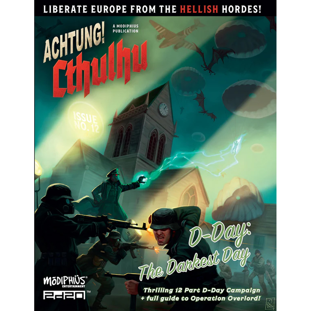 Achtung! Cthulhu 2d20 RPG: D-Day - The Darkest Day