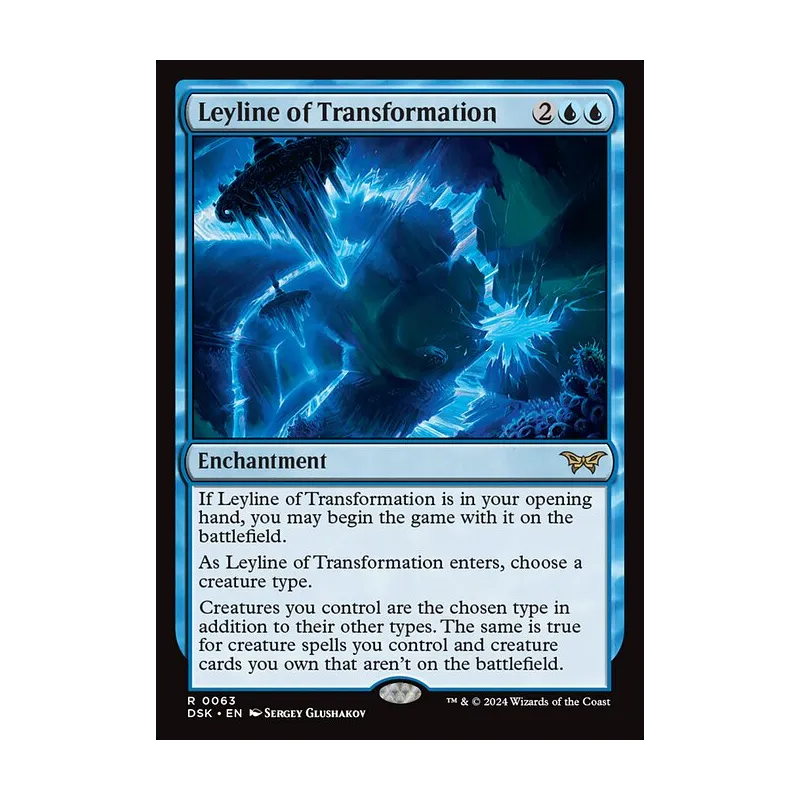 Leyline of Transformation - Duskmourn: House of Horror (Foil Near Mint)