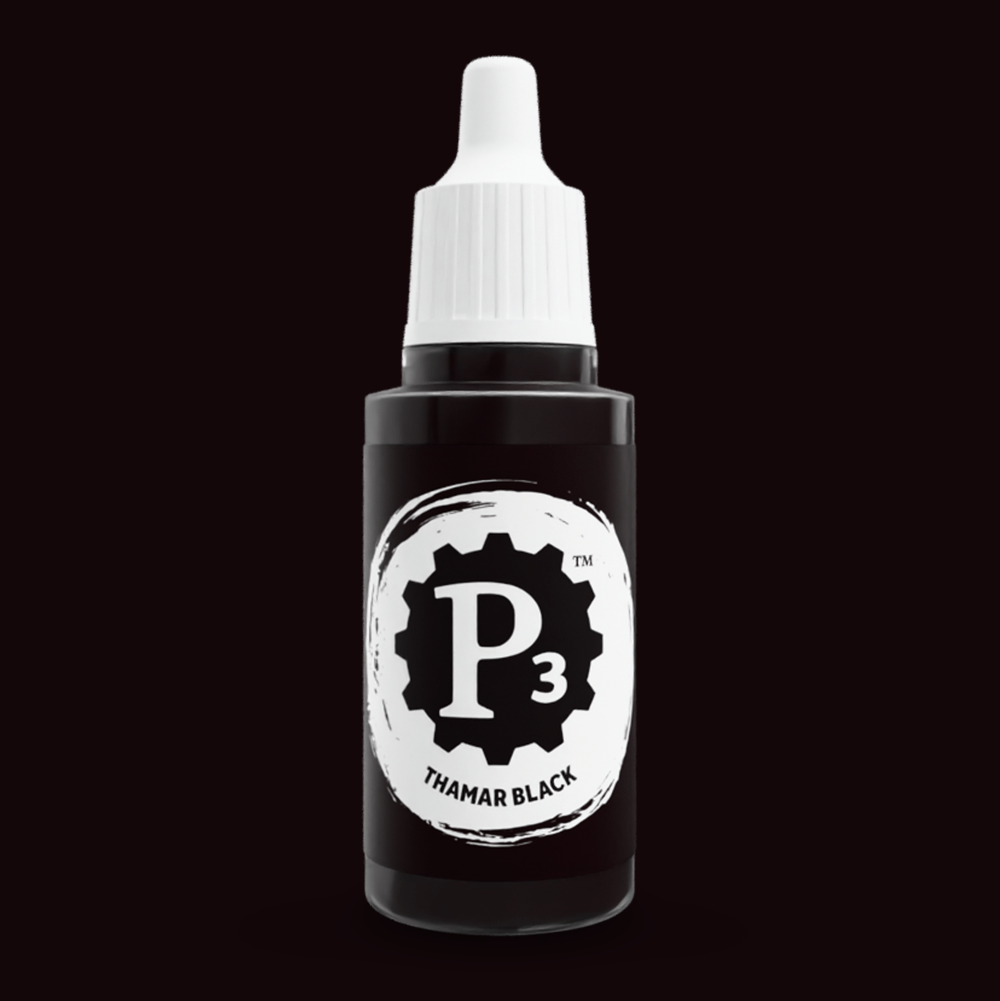 P3 Paint: Thamar Black (18ml)