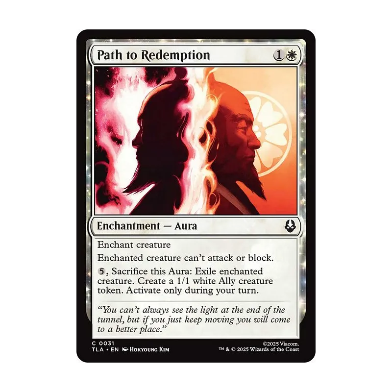 Path to Redemption - Avatar: The Last Airbender (Near Mint)