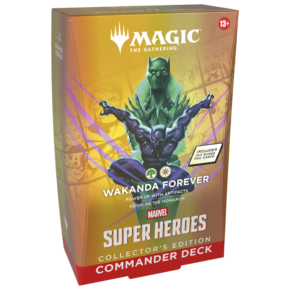 MTG: Marvel Super Heroes - Collector Commander Deck - Wakanda Forever (New Arrival)