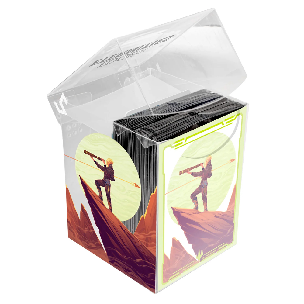MtG Sleeves in Clear Box: Edge of Eternities - Sami, Wildcat Captain (100)