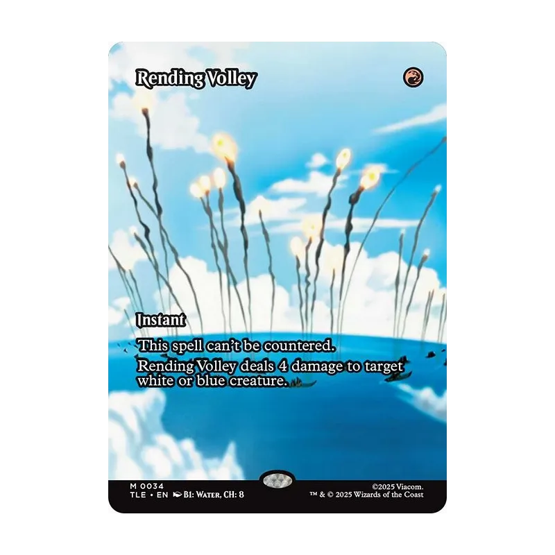 Rending Volley (Borderless) - Avatar: The Last Airbender Eternal (Near Mint)