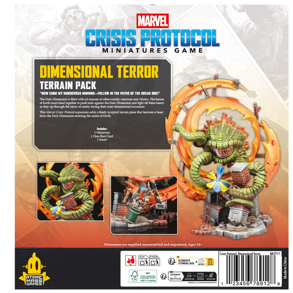 Marvel Crisis Protocol: Dimensional Terror Terrain Pack (New Arrival)