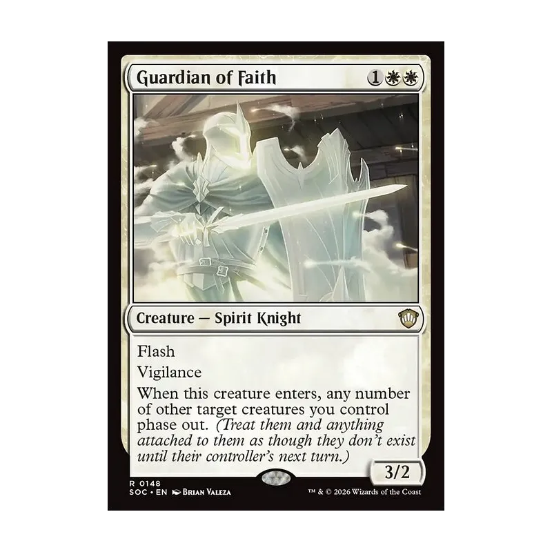 Guardian of Faith - Secrets of Strixhaven Commander (Near Mint)