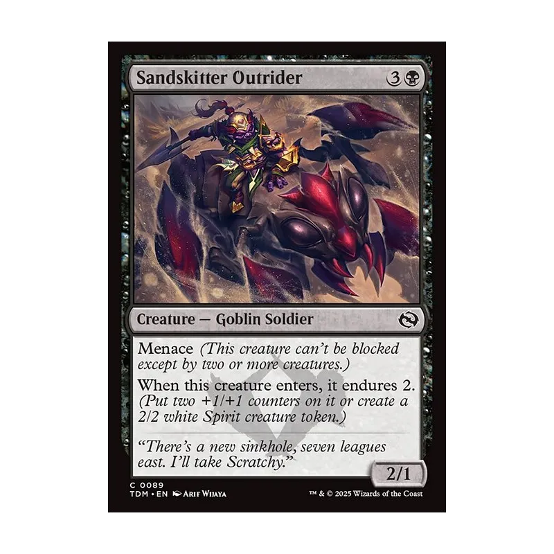 Sandskitter Outrider - Tarkir: Dragonstorm (Near Mint)