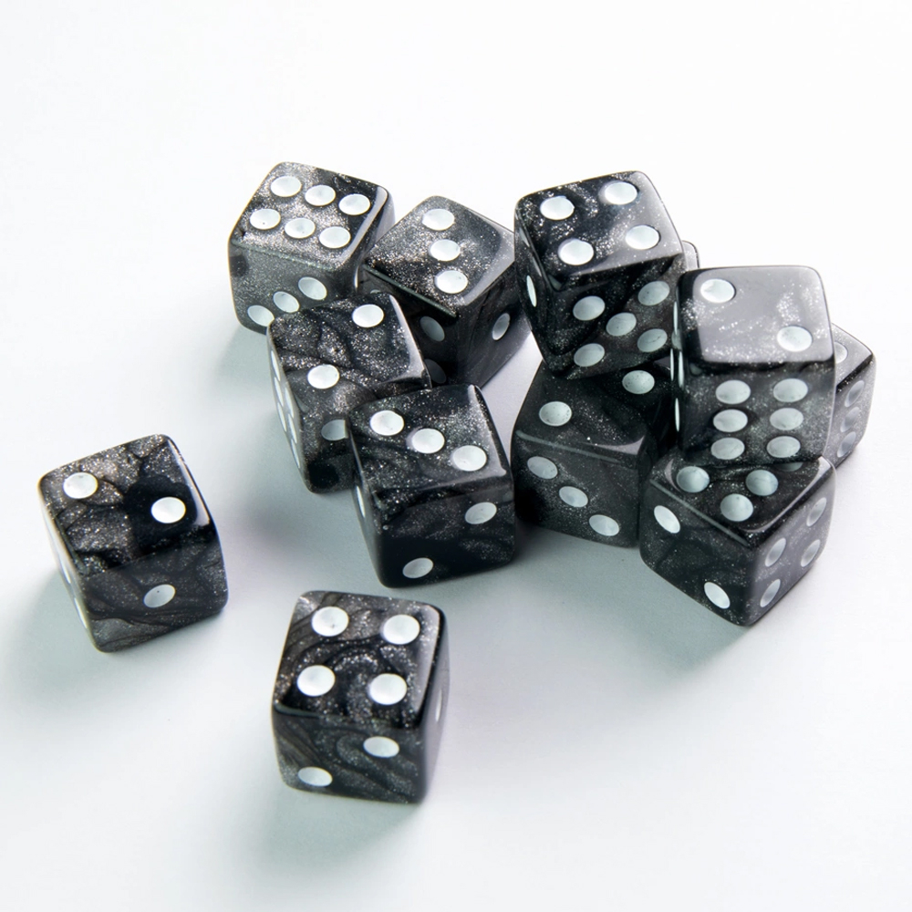 Galaxy Series 16mm d6 Set: Moon (12) (Clearance)