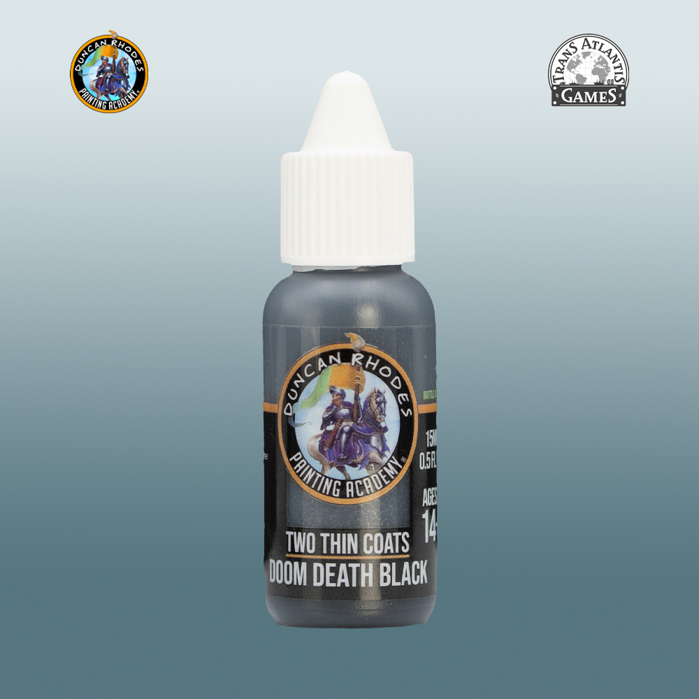 Two Thin Coats: Doom Death Black (15ml)