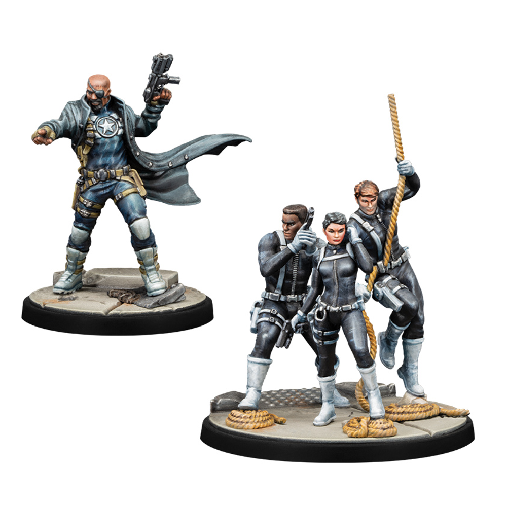 Marvel Crisis Protocol: S.H.I.E.L.D Affiliation Pack