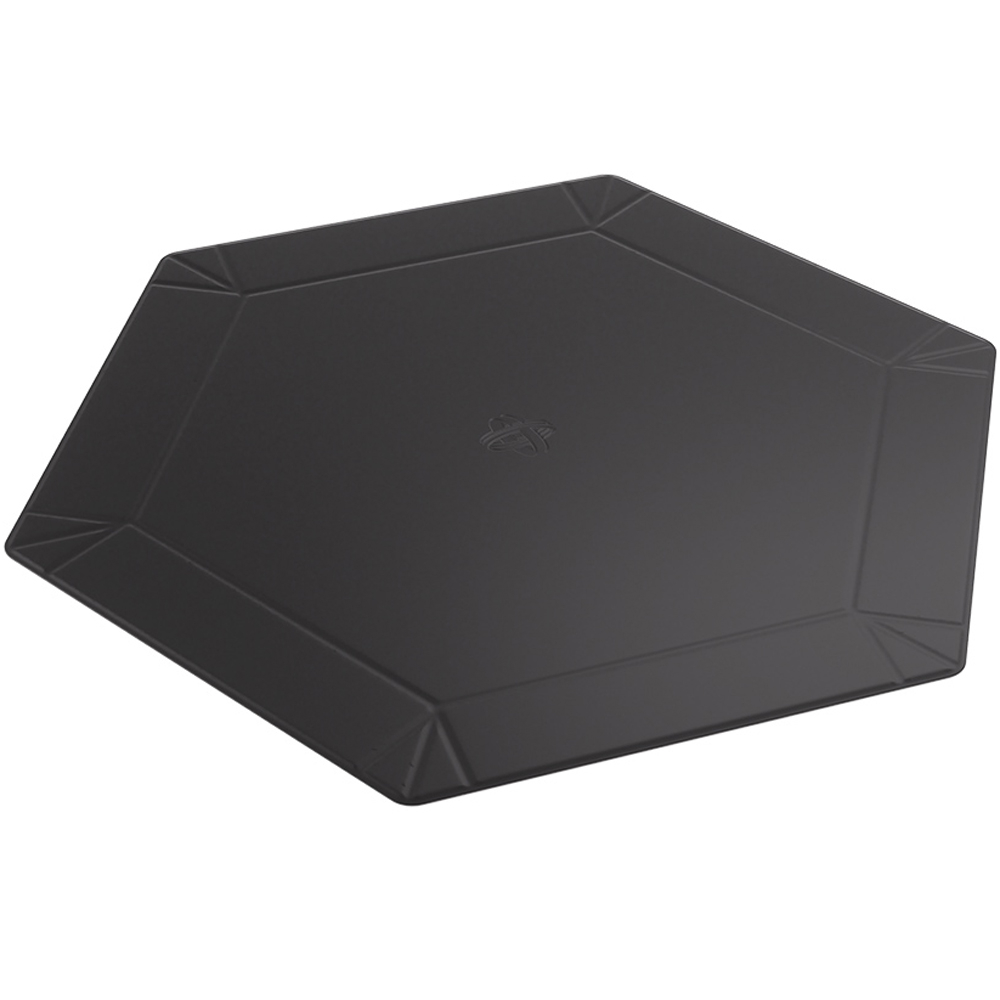 Magnetic Dice Tray: Hexagonal Black/Green