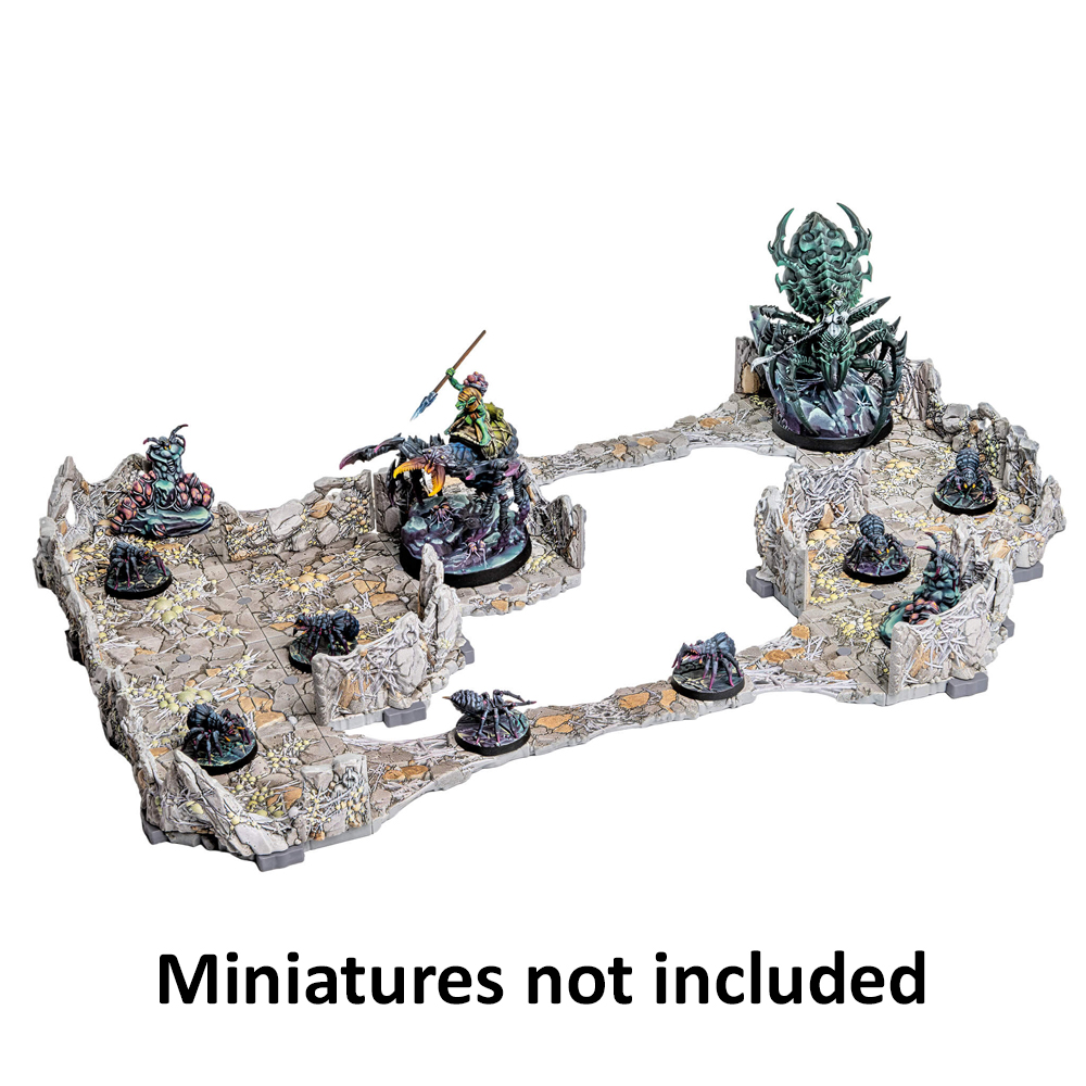 Dungeons & Lasers PrismaCast Pre-Painted: Spider Nest