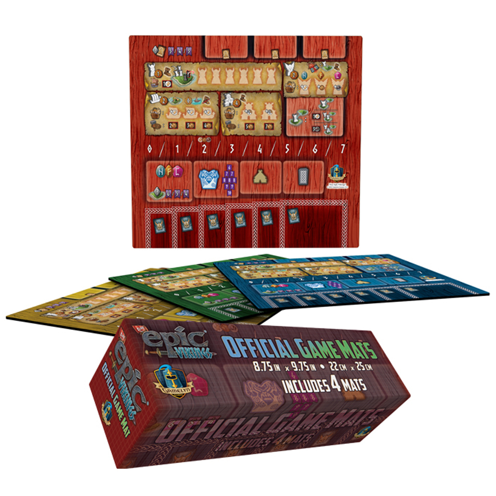 Tiny Epic Vikings: Clan Mats (4)