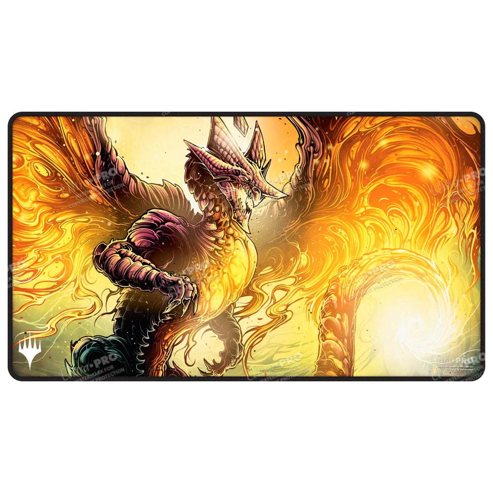 MtG Black-Stitched Playmat: Tarkir Dragonstorm - Betor, Kin to All