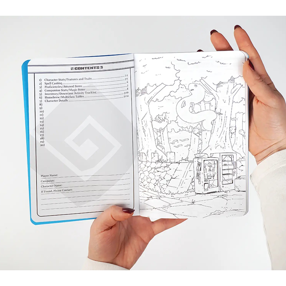 Obojima: A 5E Player's Journals - Blue (3-Pack) (Preorder)