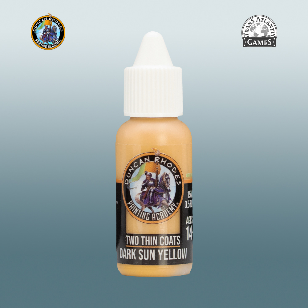 Two Thin Coats: Dark Sun Yellow (15ml)