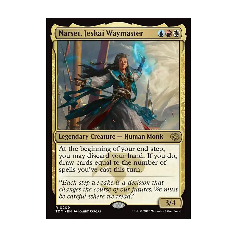 Narset, Jeskai Waymaster - Tarkir: Dragonstorm (Near Mint)