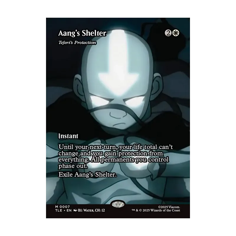 Aang's Shelter / Teferi's Protection (Borderless) - Avatar: The Last Airbender Eternal (Near Mint)